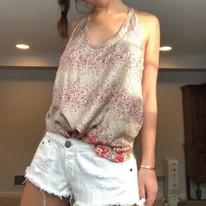 Floral print top